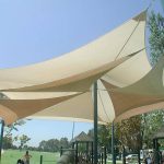 shade sails in park