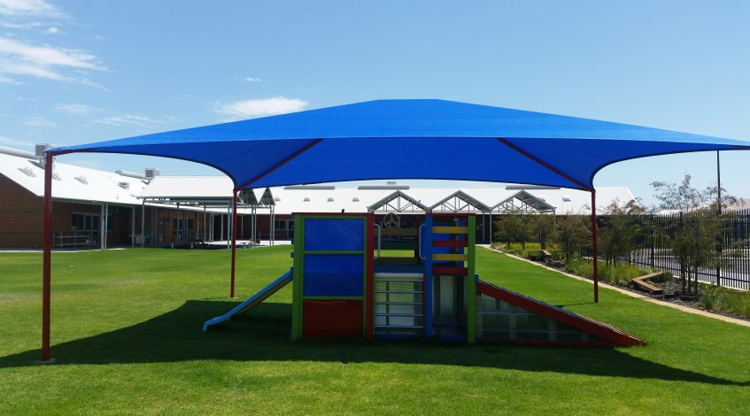 Shade Structure over play equipment