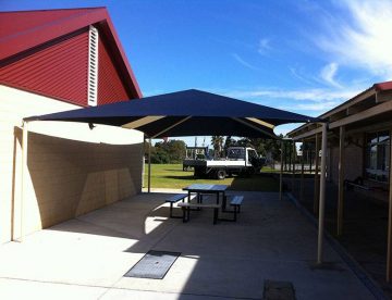 Shade Structure at a School in Perth