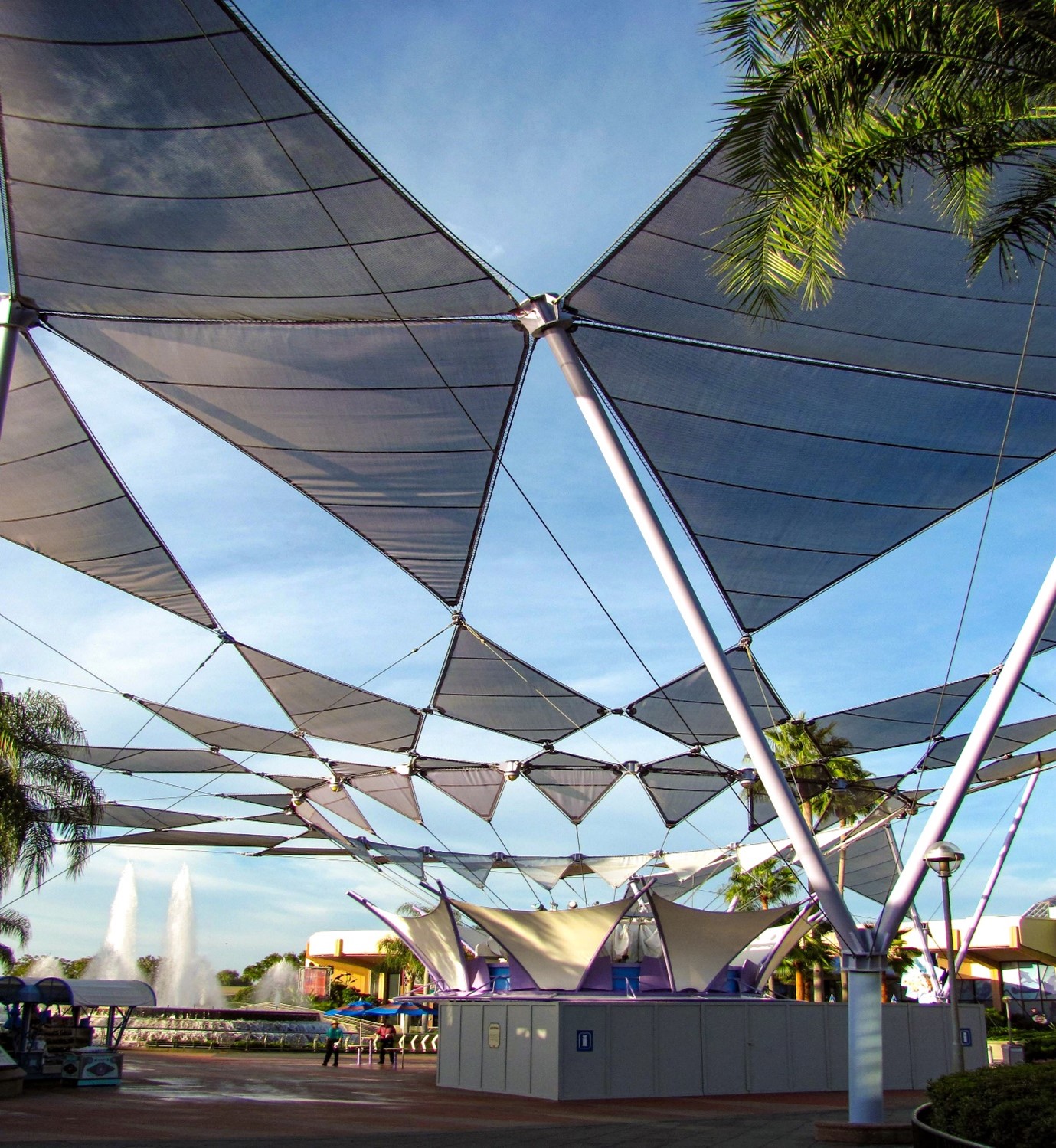 Shade Sails improve the look of your property